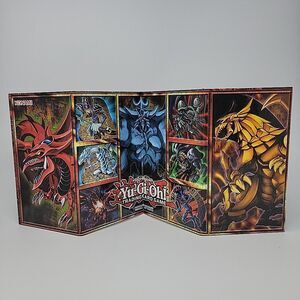 Yu-Gi-Oh - Duel Power Hard Shell Folding Play Mat 2014 Shonen Jump Konami 10x23"